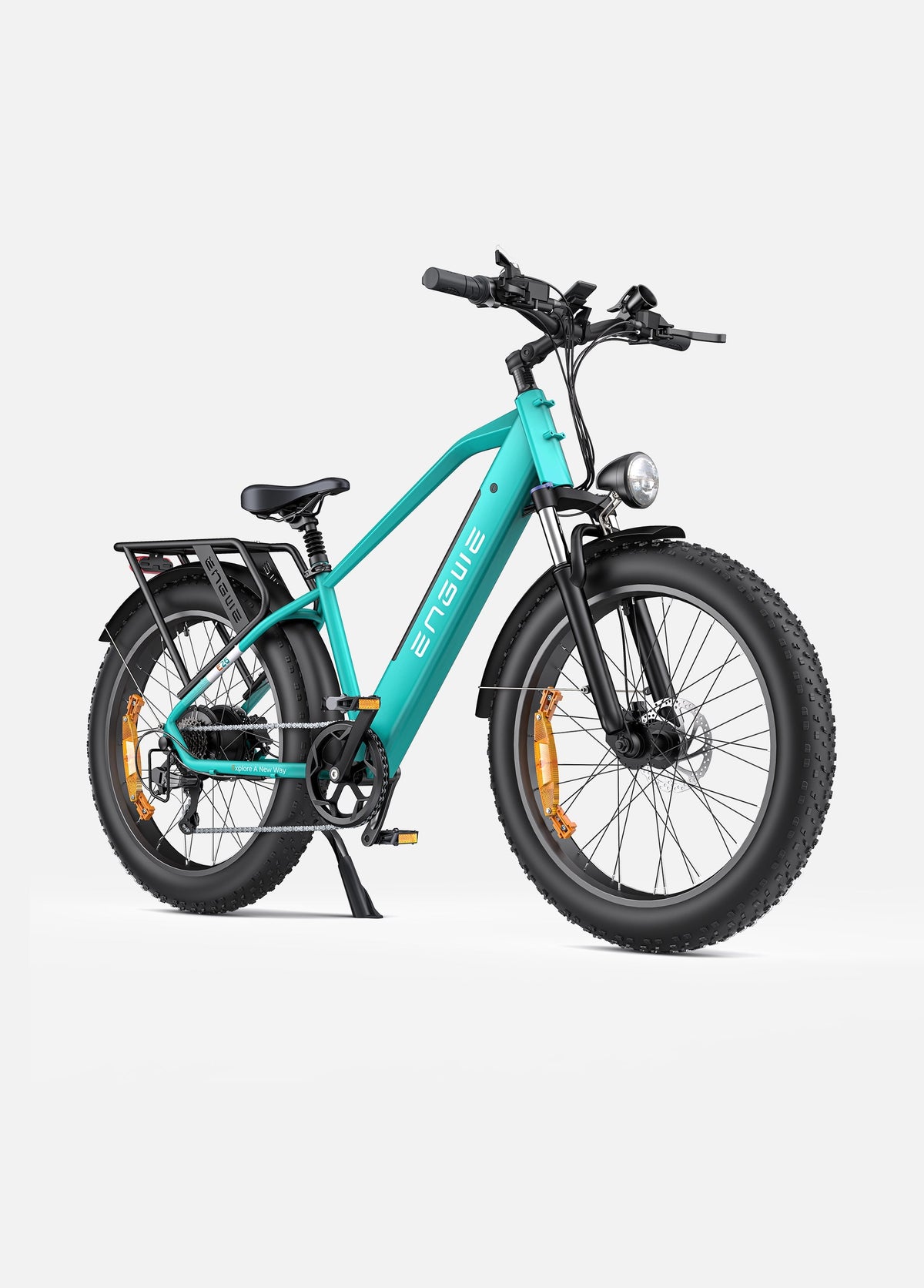 ENGWE E26, fat bike électrique – cadre haut bleu ciel